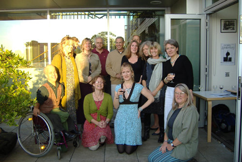 ASNaCs on the terrace at the Sept 2009 Alumni Event