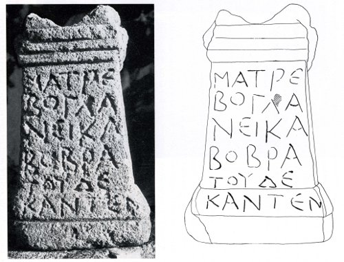 Photo and drawing of Saint R&eacute;my de Provence